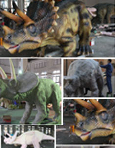 自貢仿真恐龍模型,機電昆蟲生產廠家,玻璃鋼雕塑模型定制,彩燈、花燈制作廠商,三合恐龍定制工廠